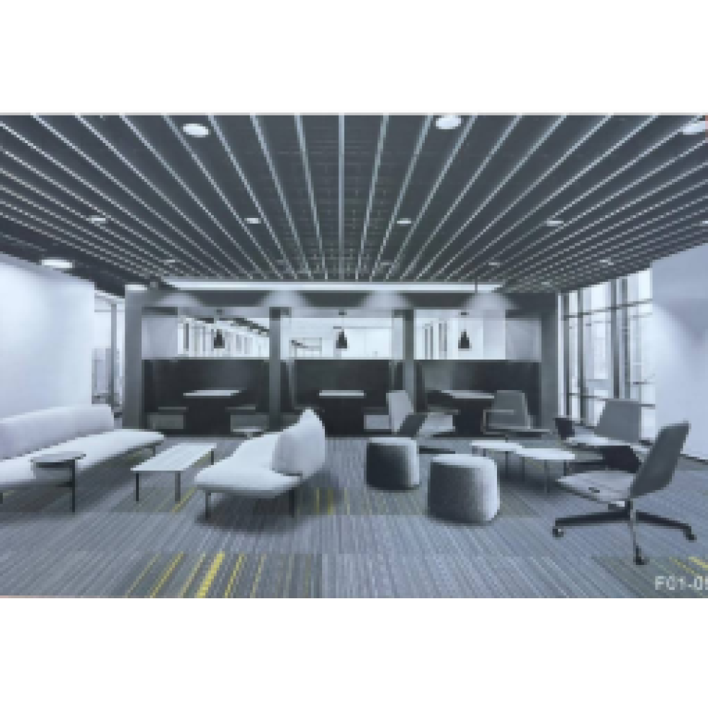 موكيت بلاط مكتبي 50*50 سحابه مقاوم للحريق