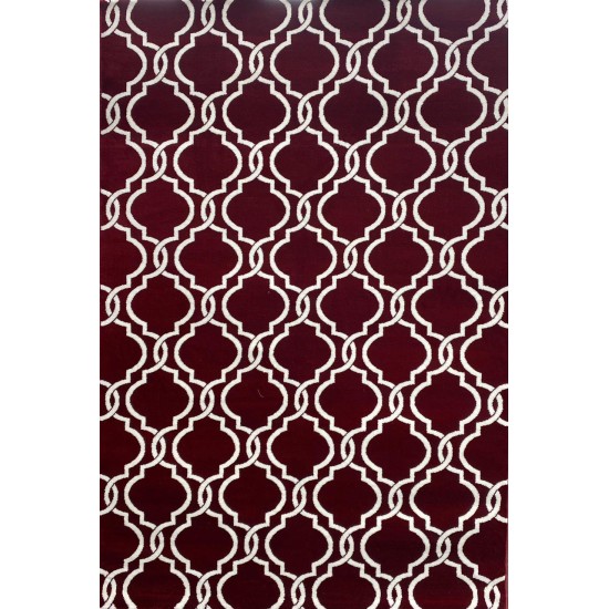 Turkish carpets Modran Ivor 8026 burgundy