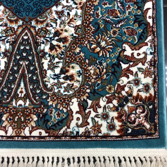 Turkish Shams 123 Cyan Carpet 80*150