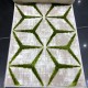 Turkish Mercedes Carpet Revan 412 beige and green