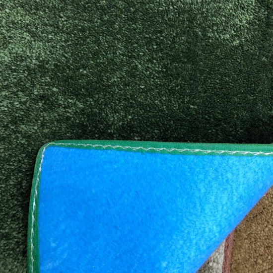 Carpet 40, plain green