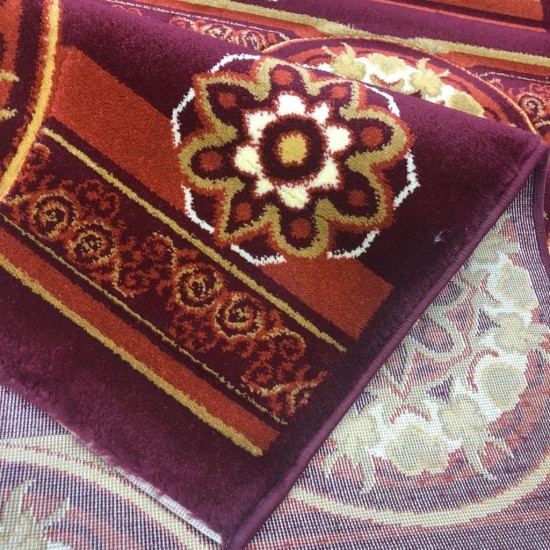 Turkish Galaxy Carpet 071 Burgundy 100 * 200