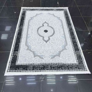 Turkish Victoria carpet 9196 black color size 100*200