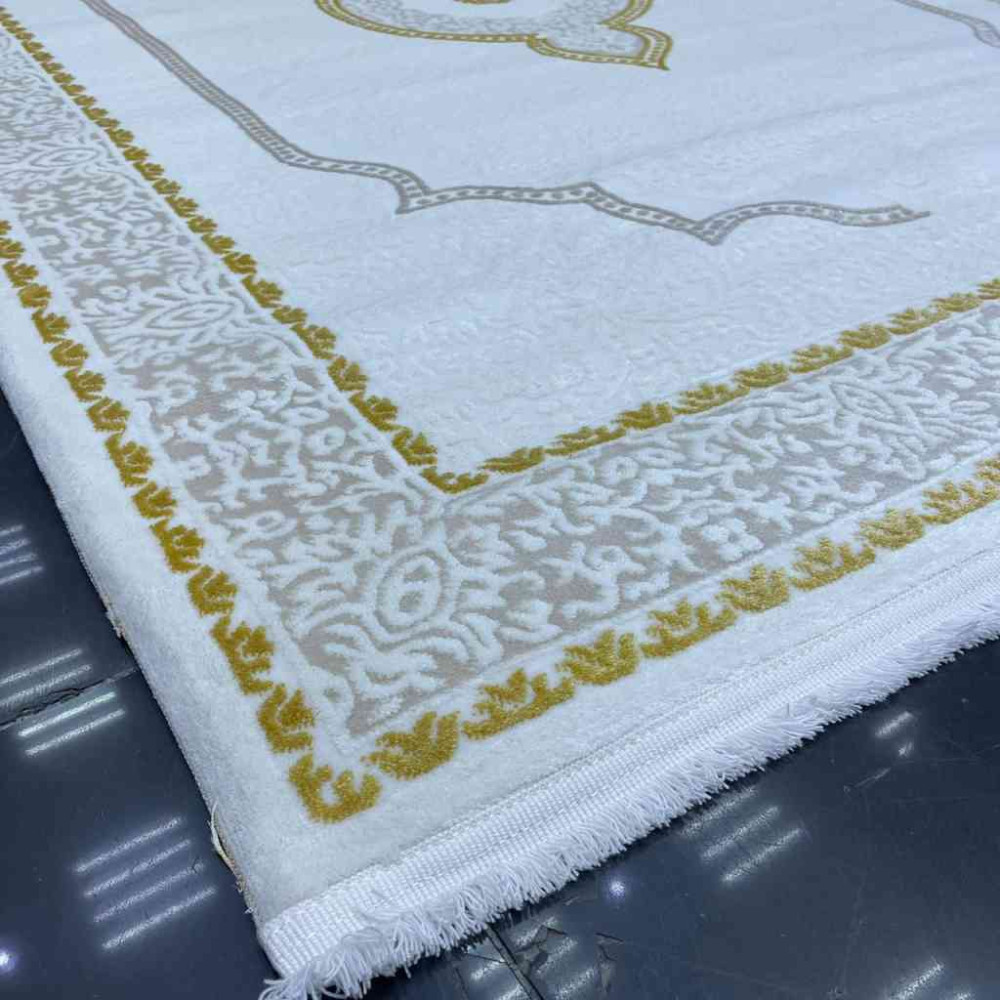 سجاد فكتوريا تركي 9197 لون ذهبي مقاس 250*350 سجاد فكتوريا تركي 9197 لون ذهبي مقاس 250*350