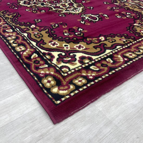 Al-Qannas Turkish wedding carpet AF2401 red size 155*260