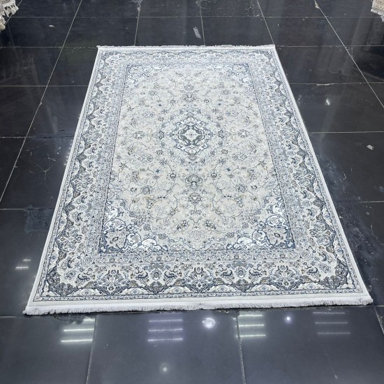 Classic Turkish carpet Al-Jawhara soft 27166A Beige size 250*350