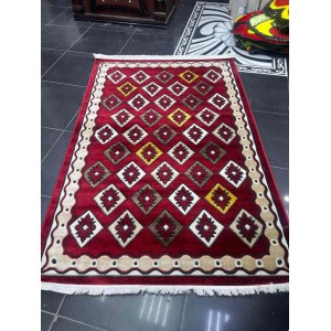 Al-Fayhaa wedding carpet Turkish sadu sa08 red size 150*230