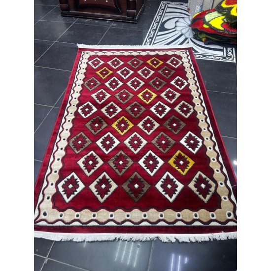 Al-Fayhaa wedding carpet Turkish sadu sa08 red size 150*230