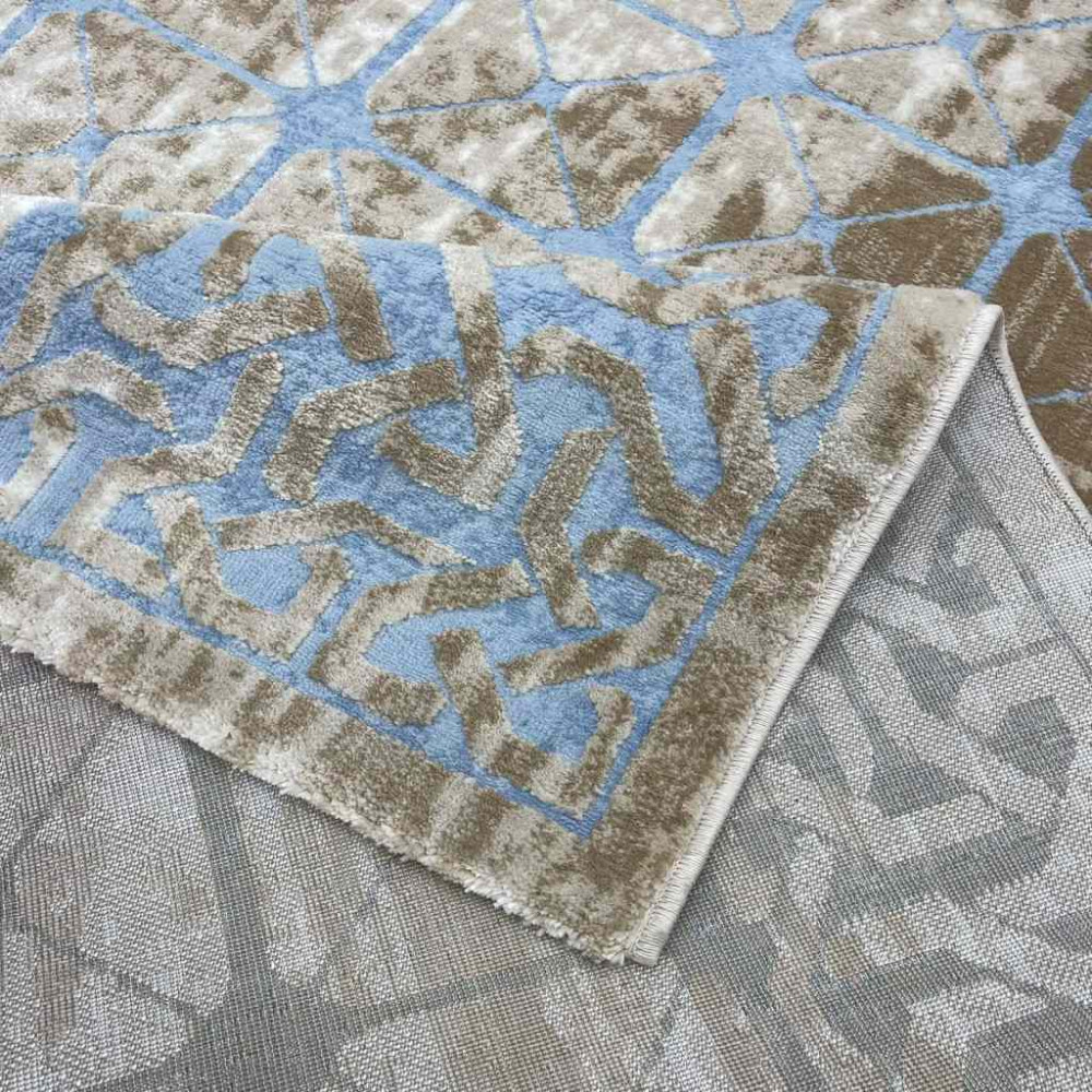 سجاد تركي فيستا 7851A سماوي مقاس 150*230 سجاد تركي فيستا 7851A سماوي مقاس 150*230