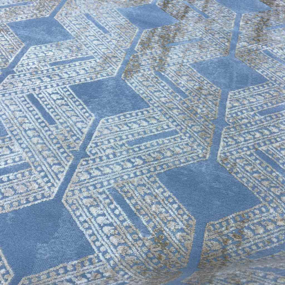 سجاد فيستا تركي 7851D سماوي مقاس 150*230 سجاد فيستا تركي 7851D سماوي مقاس 150*230