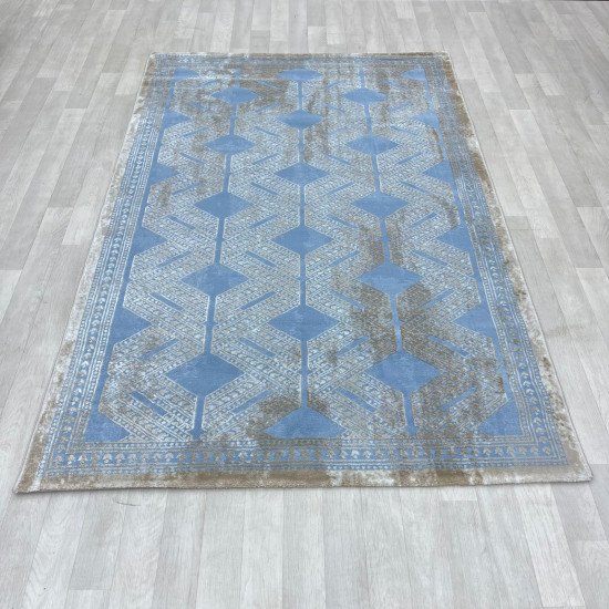 Turkish Vista carpet 7851D cyan size 150*230