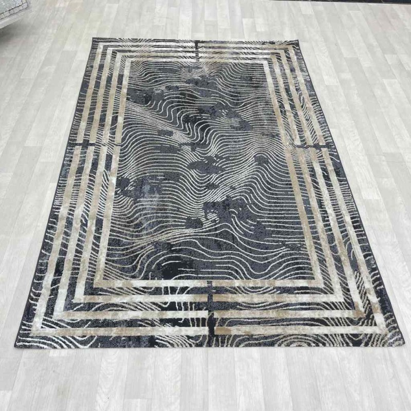 Turkish Vista Carpet 8204A black size 150*230