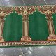 National Mihrab prayer rug SC116 green size 120*950 cm