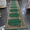 سجاد صلاة محراب وطني SC116 اخضر مقاس 120*470 سم
