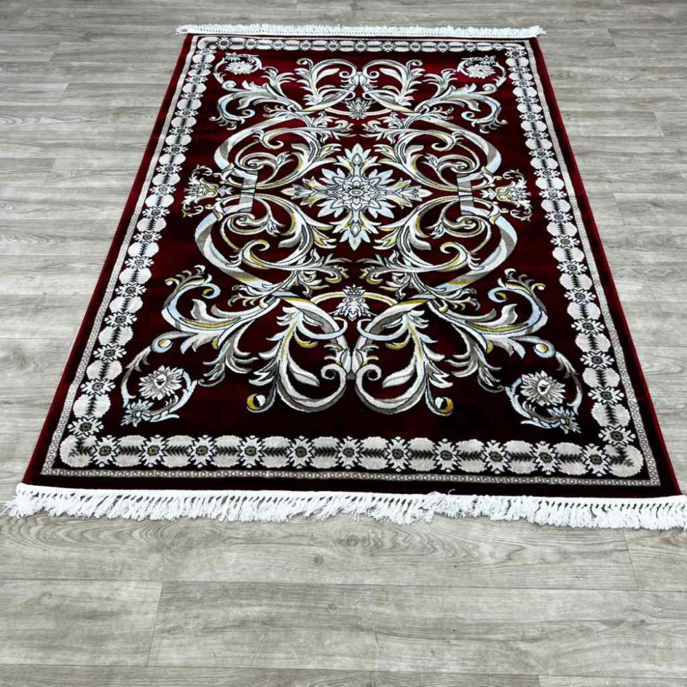 سجاد تركي نقشه فرنسي 100 احمر مقاس 400*500