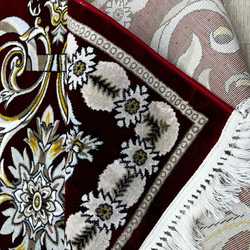 سجاد تركي نقشه فرنسي 100 احمر مقاس 400*500