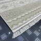 Turkish Majestic burlap carpet 08745B beige size 80*150