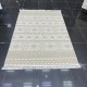 Turkish Majestic burlap carpet 08745B beige size 80*150