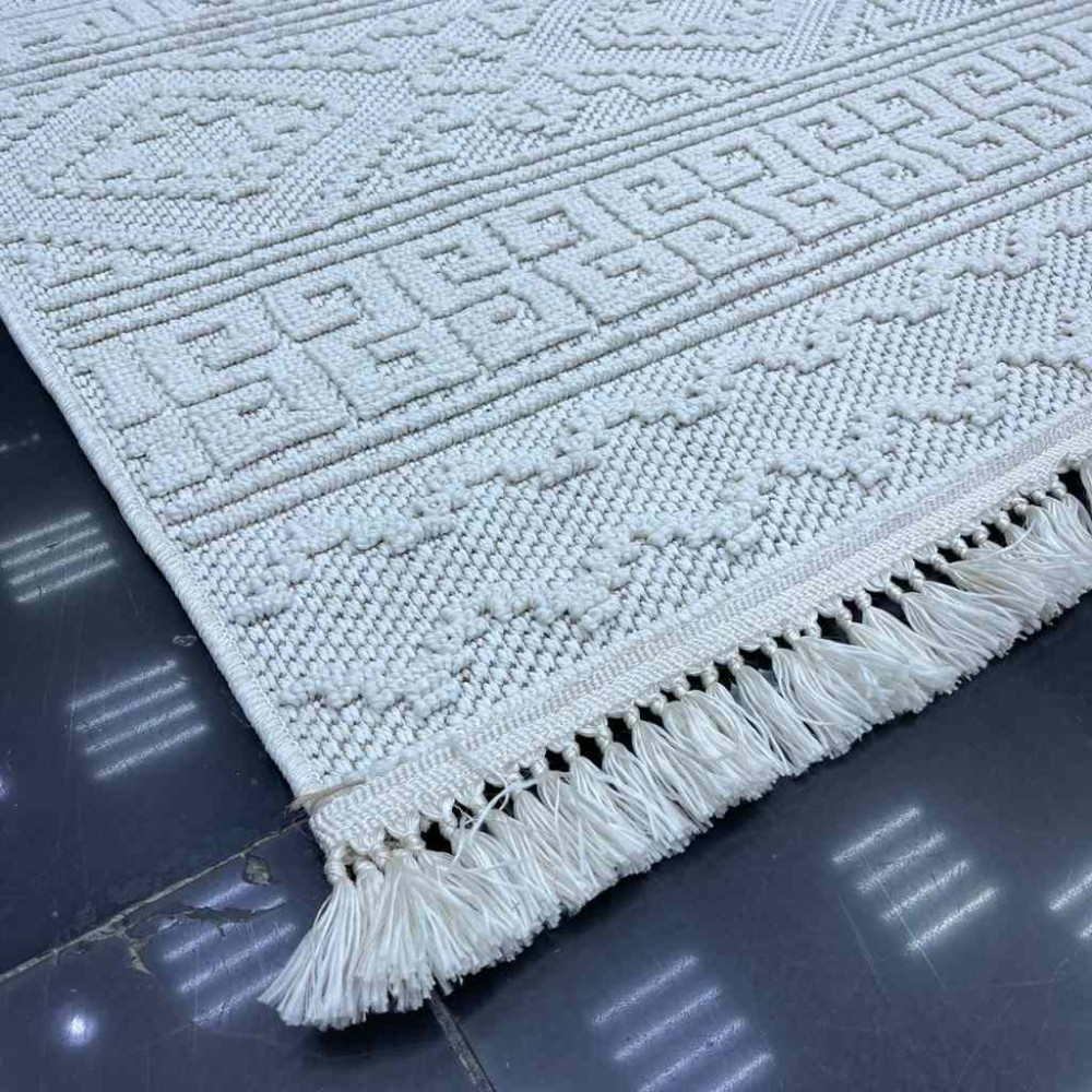 سجاد خيش ماجستيك تركي 09086 كريم كريم مقاس 150*220