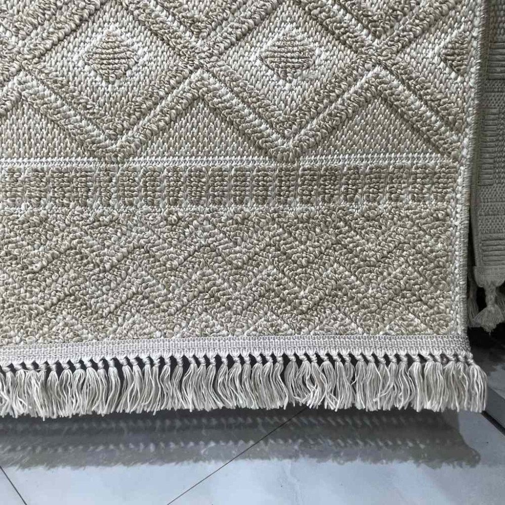 سجاد خيش ماجستيك تركي 08642B بيج غامق مقاس 80*150 سجاد خيش ماجستيك تركي 08642B بيج غامق مقاس 80*150