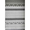 Majestic Turkish Burlap Rug 08642B gray Size 50*80