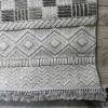 Majestic Turkish Burlap Rug 08642B gray Size 50*80