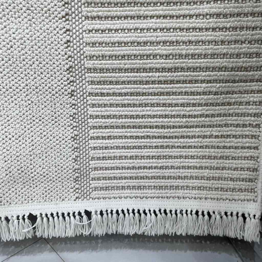 سجاد خيش ماجستيك تركي 08655B ايفوري مقاس 300*400