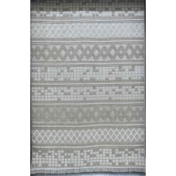 سجاد خيش ماجستيك تركي 08656B بيج غامق مقاس 300*400