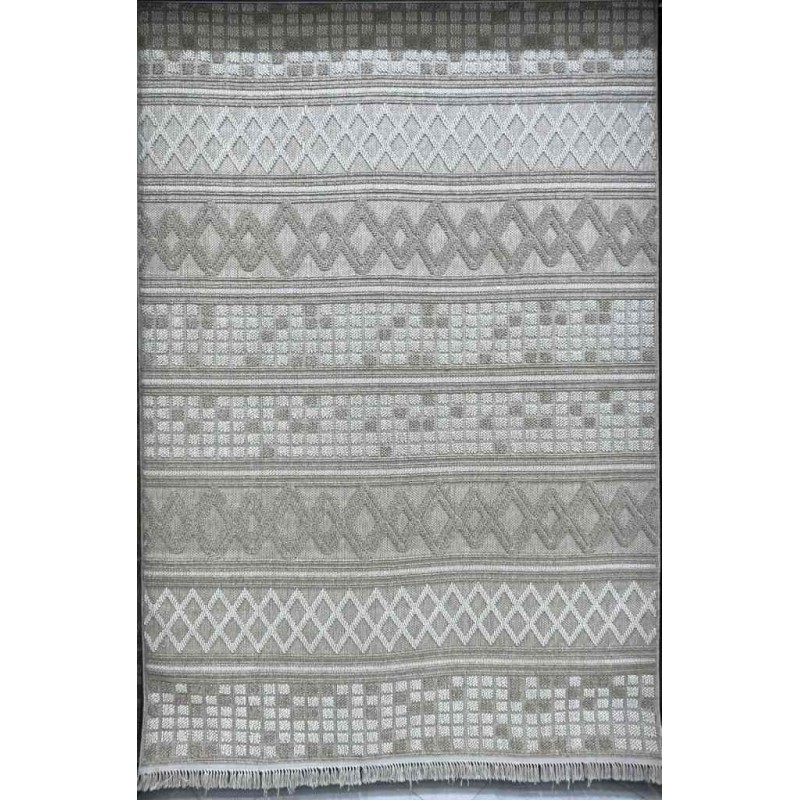 سجاد خيش ماجستيك تركي 08656B بيج غامق مقاس 300*400