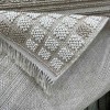 Majestic Turkish Burlap Rug 08656B Dark beige Size 150*220