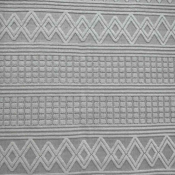 Majestic Turkish Burlap Rug 08656B ivory Size 100*300