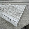 Majestic Turkish Burlap Rug 08656B ivory Size 100*300