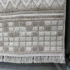 سجاد خيش ماجستيك تركي 08656B كافي بيج فاتح مقاس 80*150