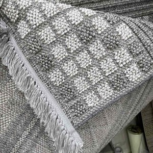 سجاد خيش ماجستيك تركي 08656B رصاصي مقاس 100*200