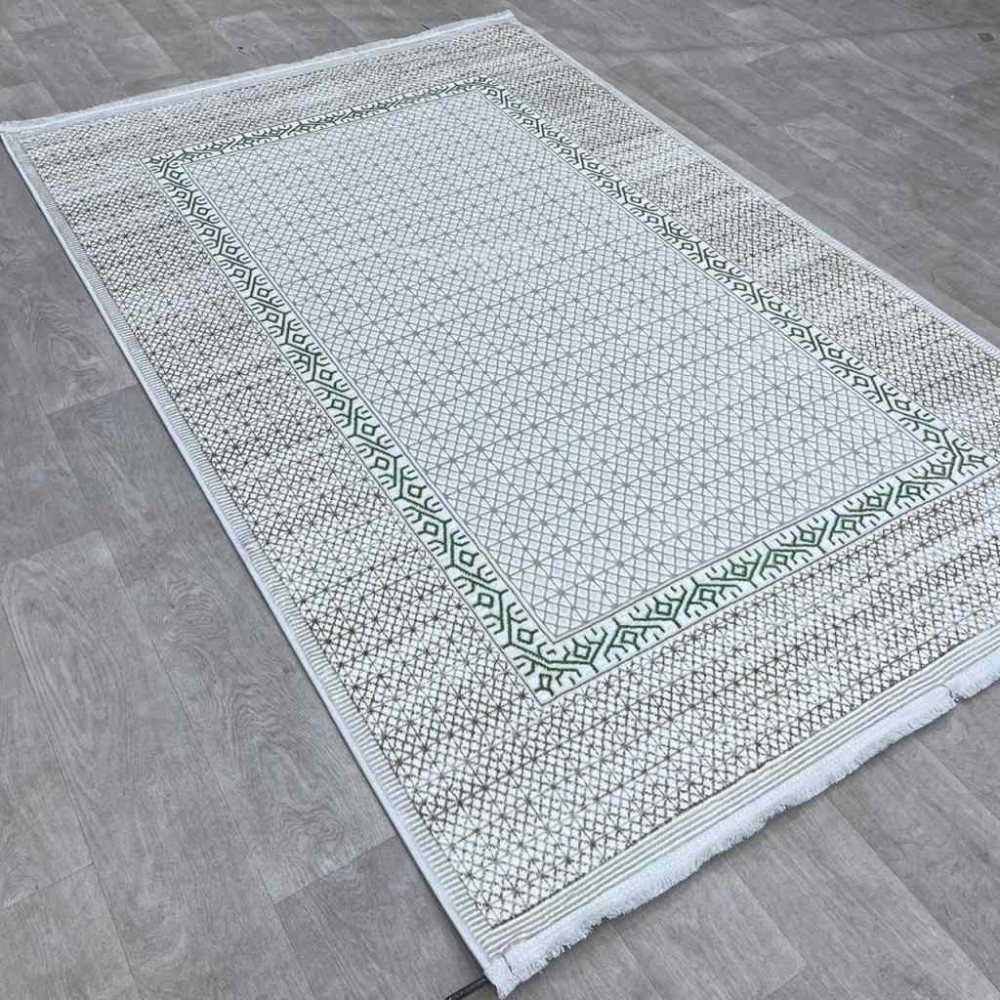 سجاد تركي رانا تركي 1102A كريم اخضر مقاس 200*300 سجاد تركي رانا تركي 1102A كريم اخضر مقاس 200*300