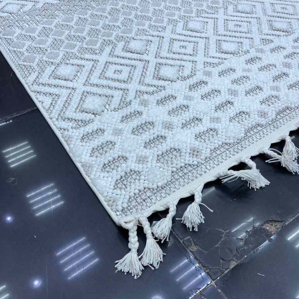 سجاد خيش برسيكتيو تركي OE624A كريم بيج مقاس 80*150 سجاد خيش برسيكتيو تركي OE624A كريم بيج مقاس 80*150