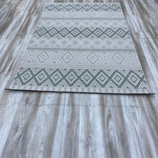 Bulgarian Rewa Carpet 8280 Cream Green Size 80*150