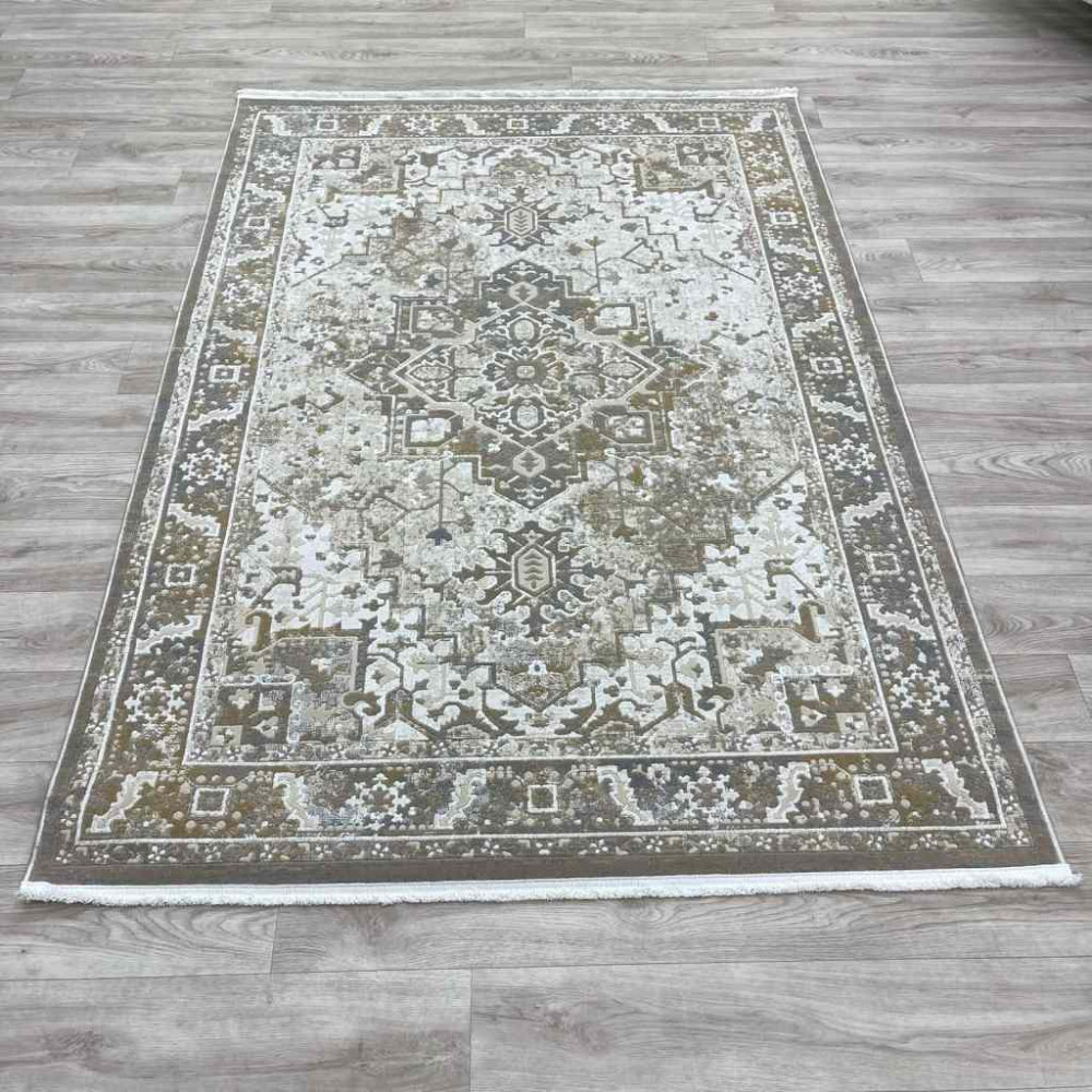 سجاد اناقة تركي H029CD بني بيج مقاس 50*80