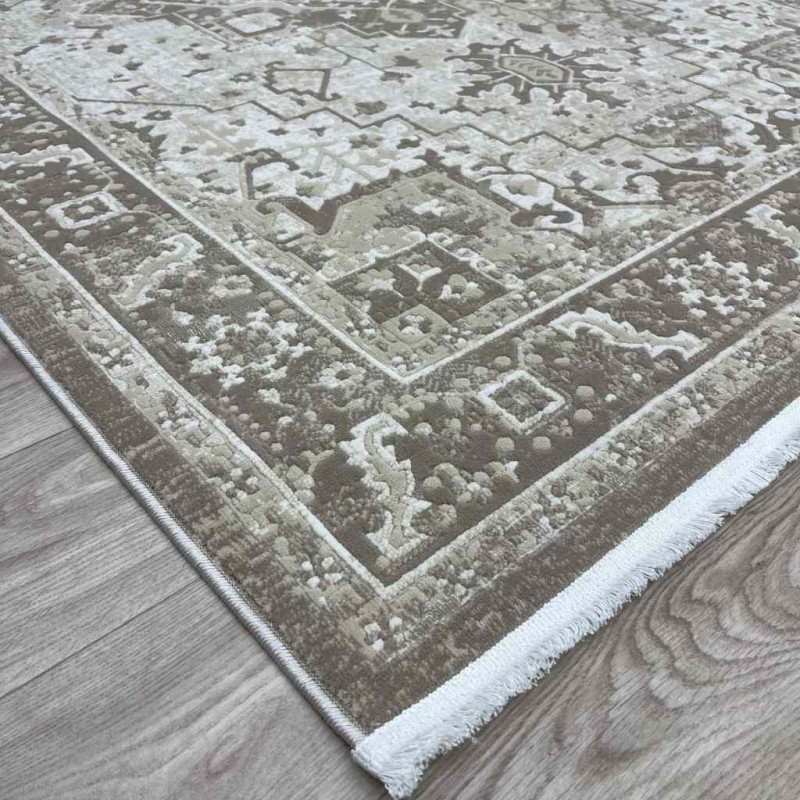 سجاد اناقة تركي H029CD بيج بيج مقاس 200*300