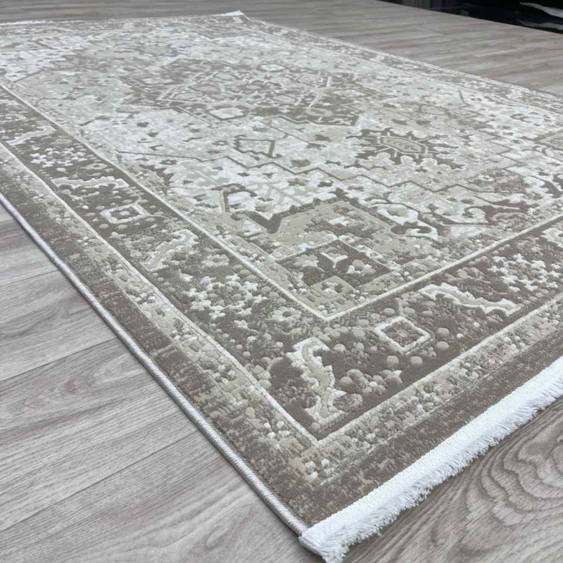 سجاد اناقة تركي H029CD بيج بيج مقاس 200*300