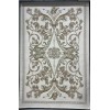 Turkish rug elegant French pattern SRC24A cream green size 400*500