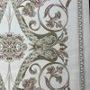Turkish rug elegant French pattern SRC24A cream green size 400*500