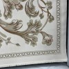Turkish rug elegant French pattern SRC24A cream green size 400*500