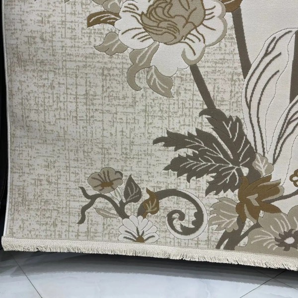 سجاد اناقة تركي SRC26A كريم مقاس 100*200