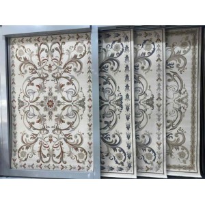 Turkish carpet elegance French Turkish engraving 384 cream size 100x300