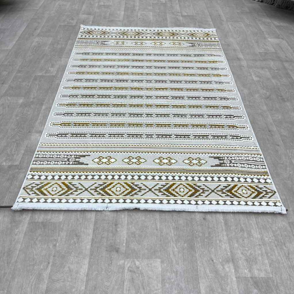 سجاد تركي رانا تركي 1143A كريم ذهبي مقاس 150*220 سجاد تركي رانا تركي 1143A كريم ذهبي مقاس 150*220