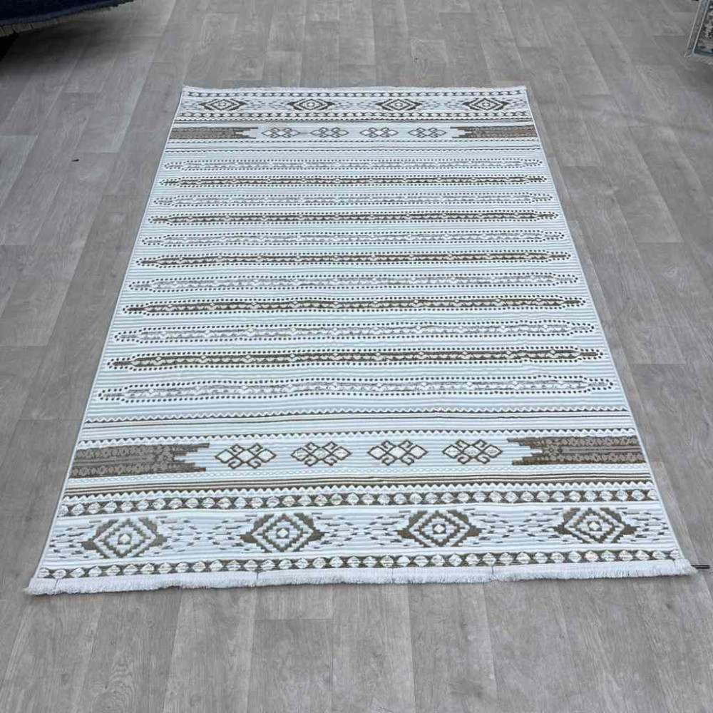 سجاد تركي رانا تركي 1143A كريم بني مقاس 150*220 سجاد تركي رانا تركي 1143A كريم بني مقاس 150*220