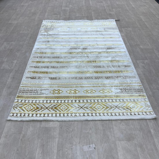 Turkish carpet AryaTurkish 1143A cream gold size 150*220