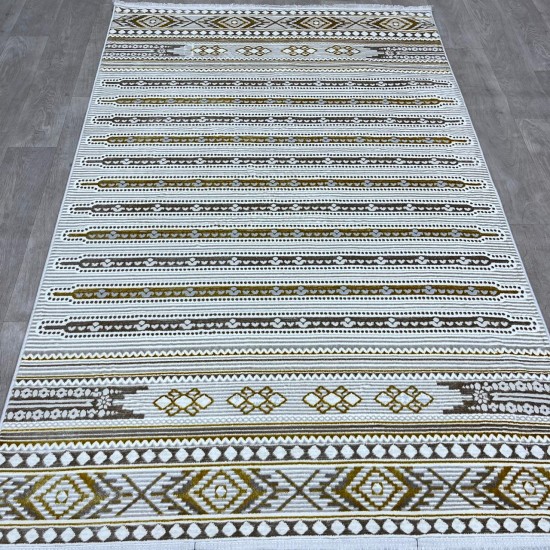 Turkish carpet AryaTurkish 1143A cream gold size 150*220