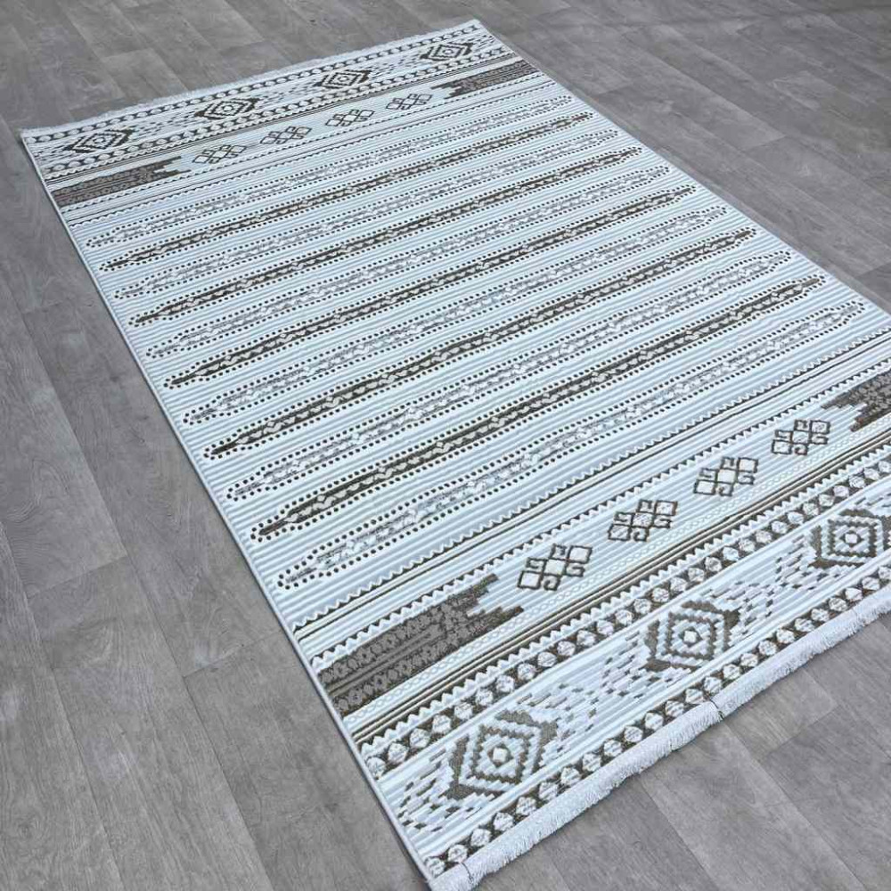 سجاد تركي رانا تركي 1143A كريم بني مقاس 150*220 سجاد تركي رانا تركي 1143A كريم بني مقاس 150*220